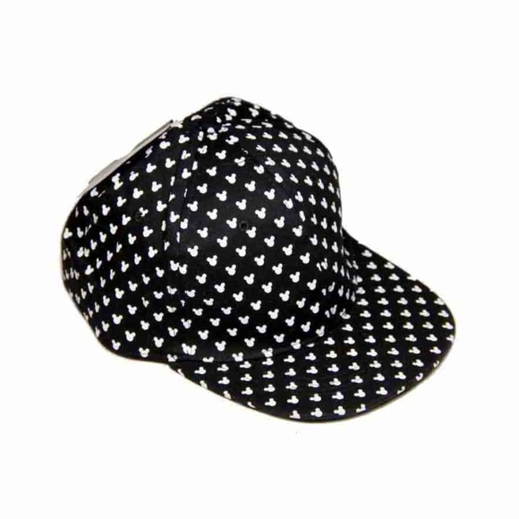 New Disney Mickey Mouse Black Adjustable Baseball Cap Hat Womens Ladies Primark